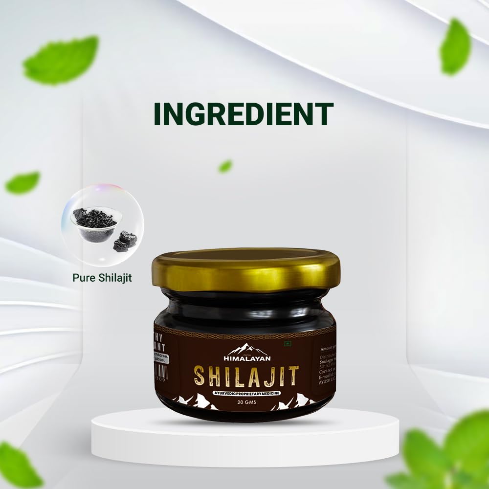 Divya Himalayan Shilajit Resin | 20 gm | Natural Resin Extract 1