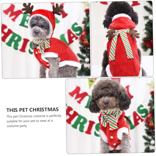 Disfraz Navideño para Perro Mobestech Talla L miniatura 4