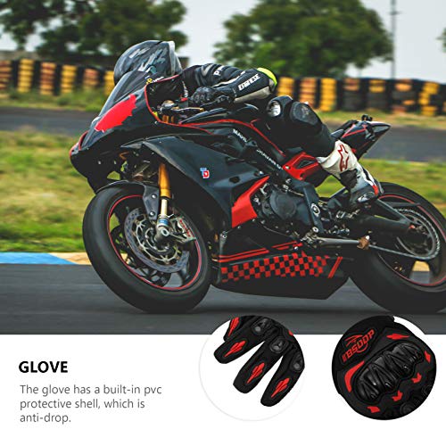 CLISPEED Luvas de Ciclismo de Inverno Luvas de Motocicleta à Prova D'água Luvas de Ciclismo à Prova