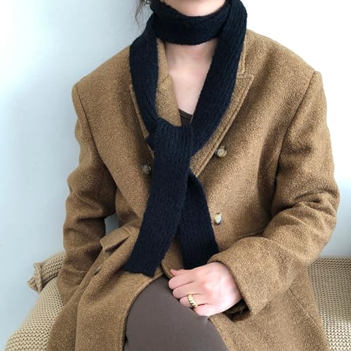 Soft Knitting Long Scarf for Adult Casual Winter Warm Punk Scarf Women Men Unisex Neck Warmer Decorative Scarves3