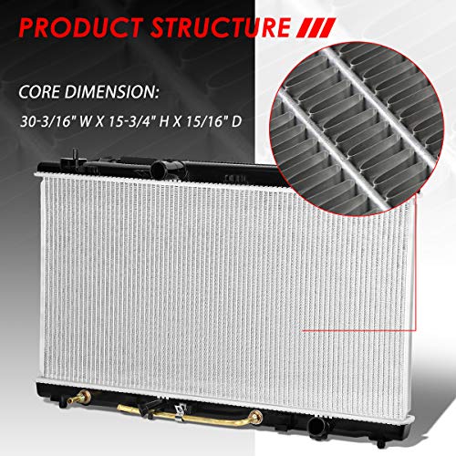 Image of Auto Dynasty 2919 Radiator for 05-16 Toyota Camry Venza Avalon Lexus ES350