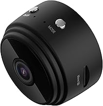 Mini câmera espiã WiFi XINKEJI HD 1080P sem fio, câmera de vídeo escondida, pequena câmera de com visão noturna e movimento ativado, Câmera de Monitoramento 360º