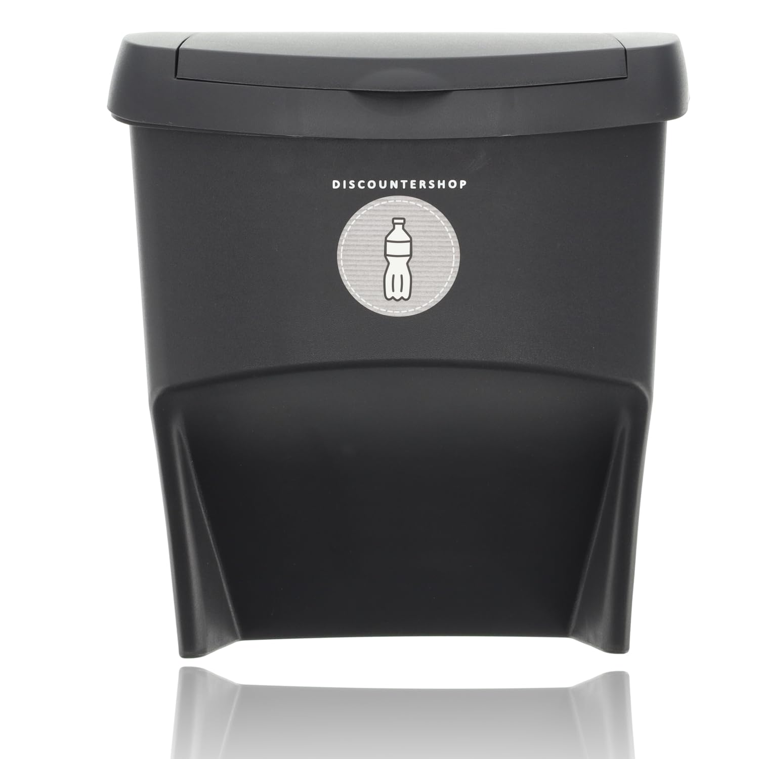 Stapelbare Prullenbakken - Set van 3 x 22L -Ideaal voor Afvalscheiding