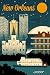 New Orleans, Louisiana - Retro Skyline (9x12 Art Print, Wall Decor Travel Poster)