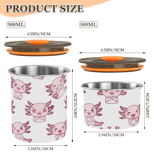 Contenedor de Café Hermético Acero Inoxidable 900ml miniatura 2