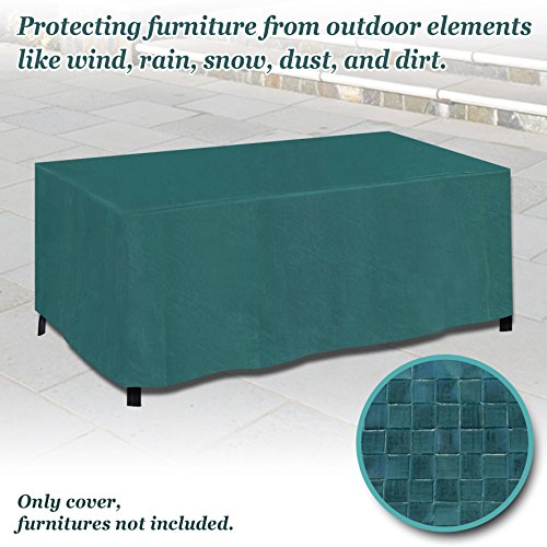 Strong Camel 6' Furniture Set Cover Patio Winter Table Protective Protector Garden Outdoor Green Color #TOP1