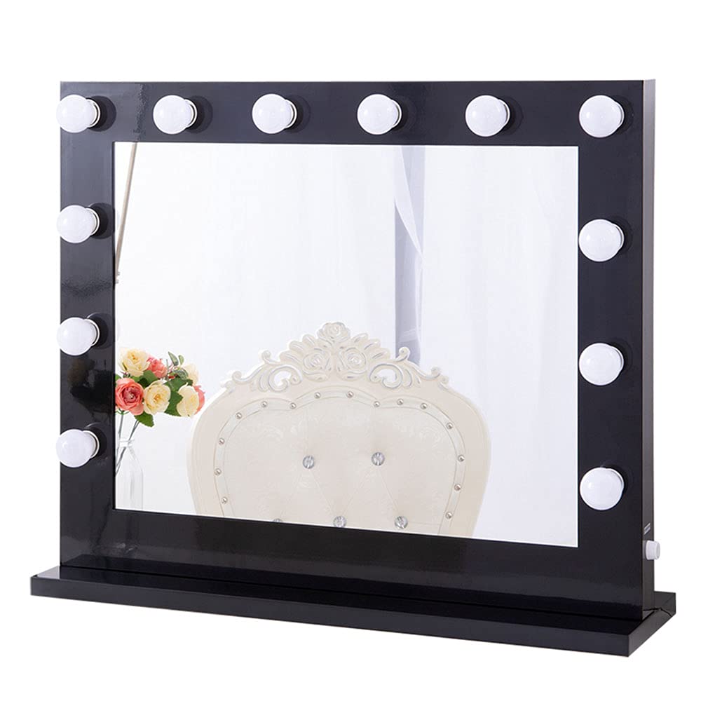 Buy Chende Large Vanity Mirror with Lights, 31.5 x 25.6 Inches