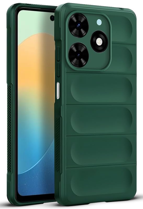 Mr. Case Silicone Back Cover Case for Tecno Spark Go 2024 | Comfort Grip Soft Touch Matte TPU | - Green (B0CQJYDRRT) Amazon Price History, Amazon Price Tracker