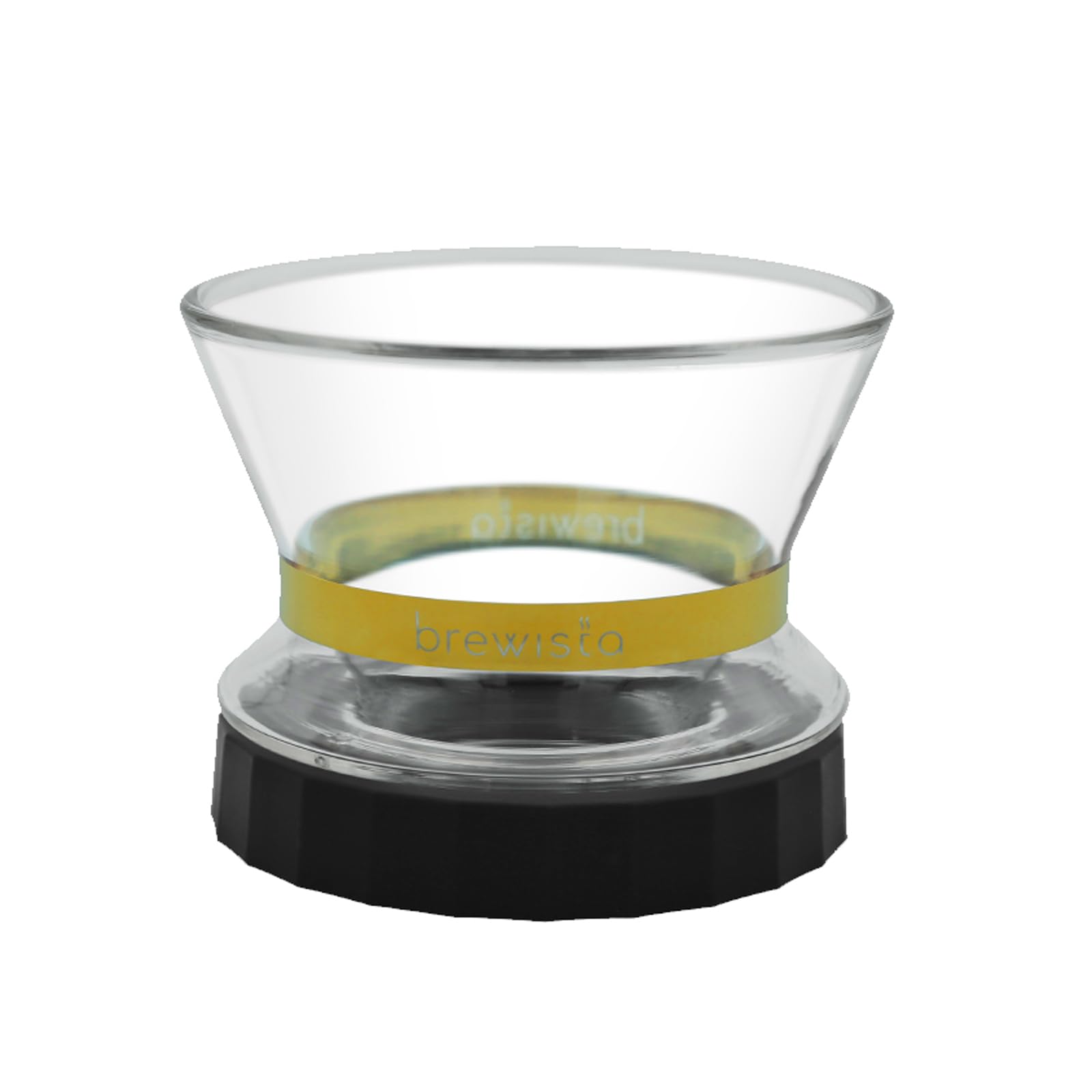 Brewista X Series Target Next Wave Duo Pour Over Coffee Dripper, Insulated Double Wall Glass, Easy-To-Clean Drip Coffee Maker for Home & Office (2-4 Cups)