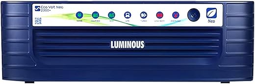 Luminous Eco Volt Neo 2300+ Inverter for Home, Office & Shops | 2000VA/ 24V Pure Sinewave | Reliable Power Backup | Minimum Maintenance | Easy...