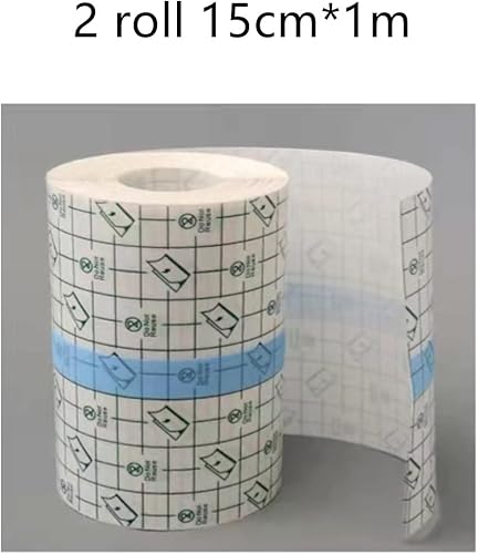 Miniatura 7 de Tattoo Aftercare - Vendaje adhesivo impermeable de 6 x 2 yardas, vendajes protectores curativos para segunda piel, cinta elástica transparente para