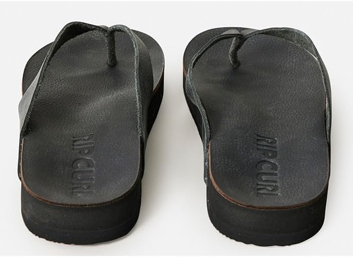Rip Curl レディース フリーダムブルーム レザー ビーチサンダル, ブラック, 27.0 cm