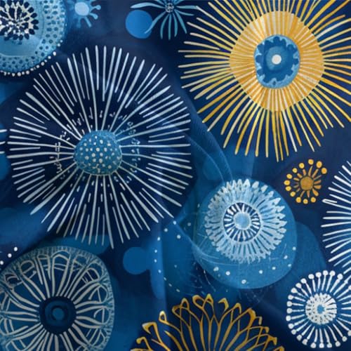 Sets housse de couette feux d'artifice 3D microfibre parure de lit 3 pièces grand format - 7