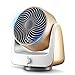 SND-A Ventilatore di Circolazione dell'Aria, Mini Ventilatore da Pavimento,Ventilatore da Tavolo,Ventilatore A Turbina Silenziosa per Casa con Tre velocità del Vento E Scuotimento Automatico,d'oro