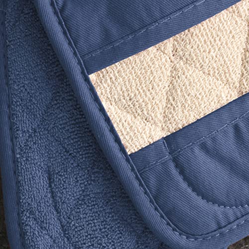 Ritz Royale Collection Pot Holder, Federal Blue, 4 Count #TOP1
