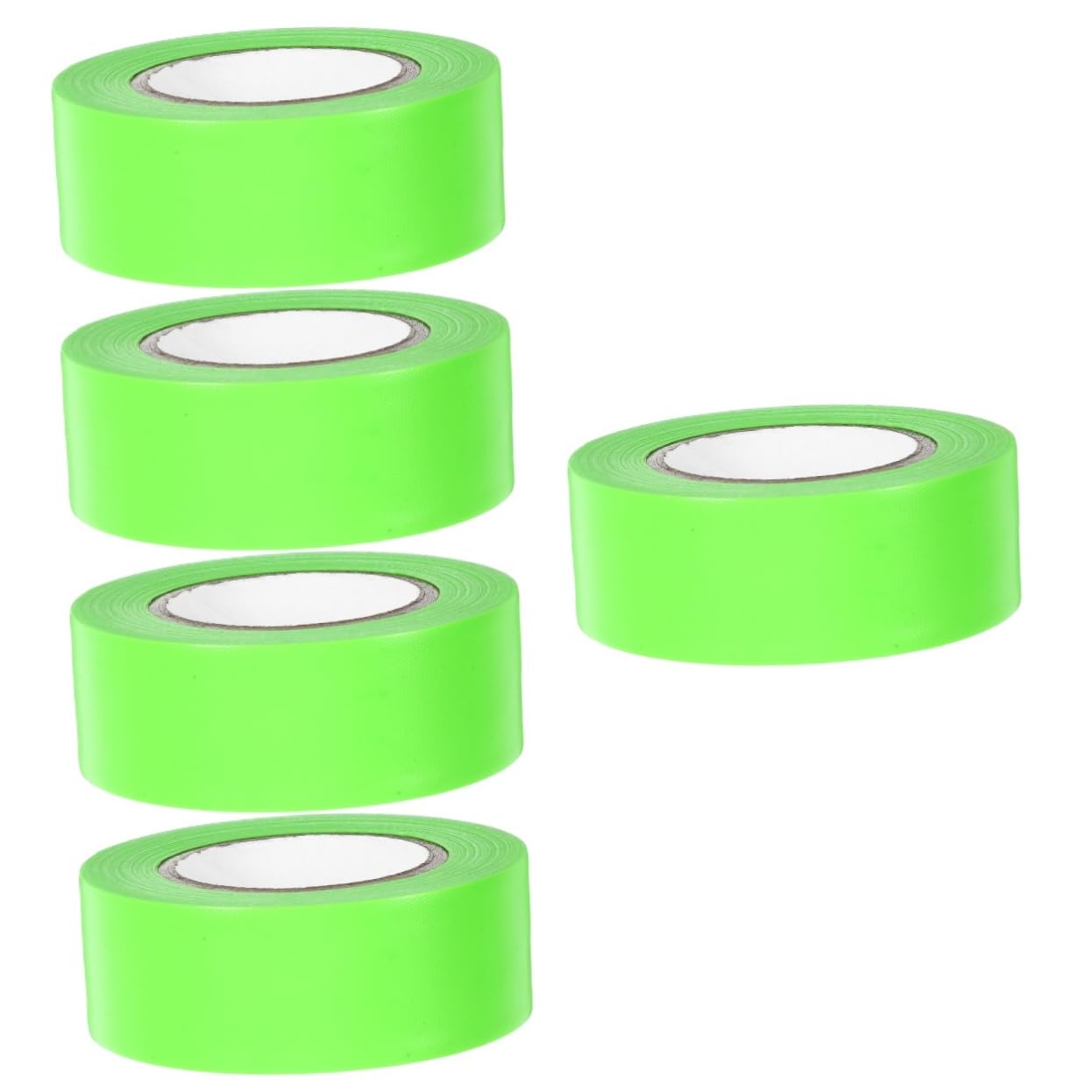 jojofuny 5rotoli Fluorescente Segnaletico Non Appiccicoso Per Marcatura Pericolose Per e