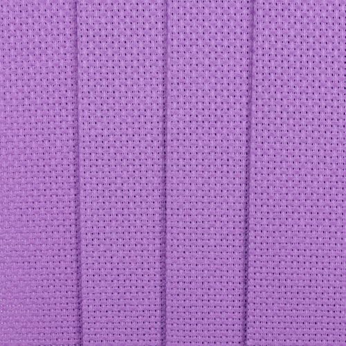 Image of KCS 4 pc of 12 inch x 18 inch(30cmx45cm) 14CT Counted Cotton Aida Cloth Cross Stitch Fabric (Lavender)
