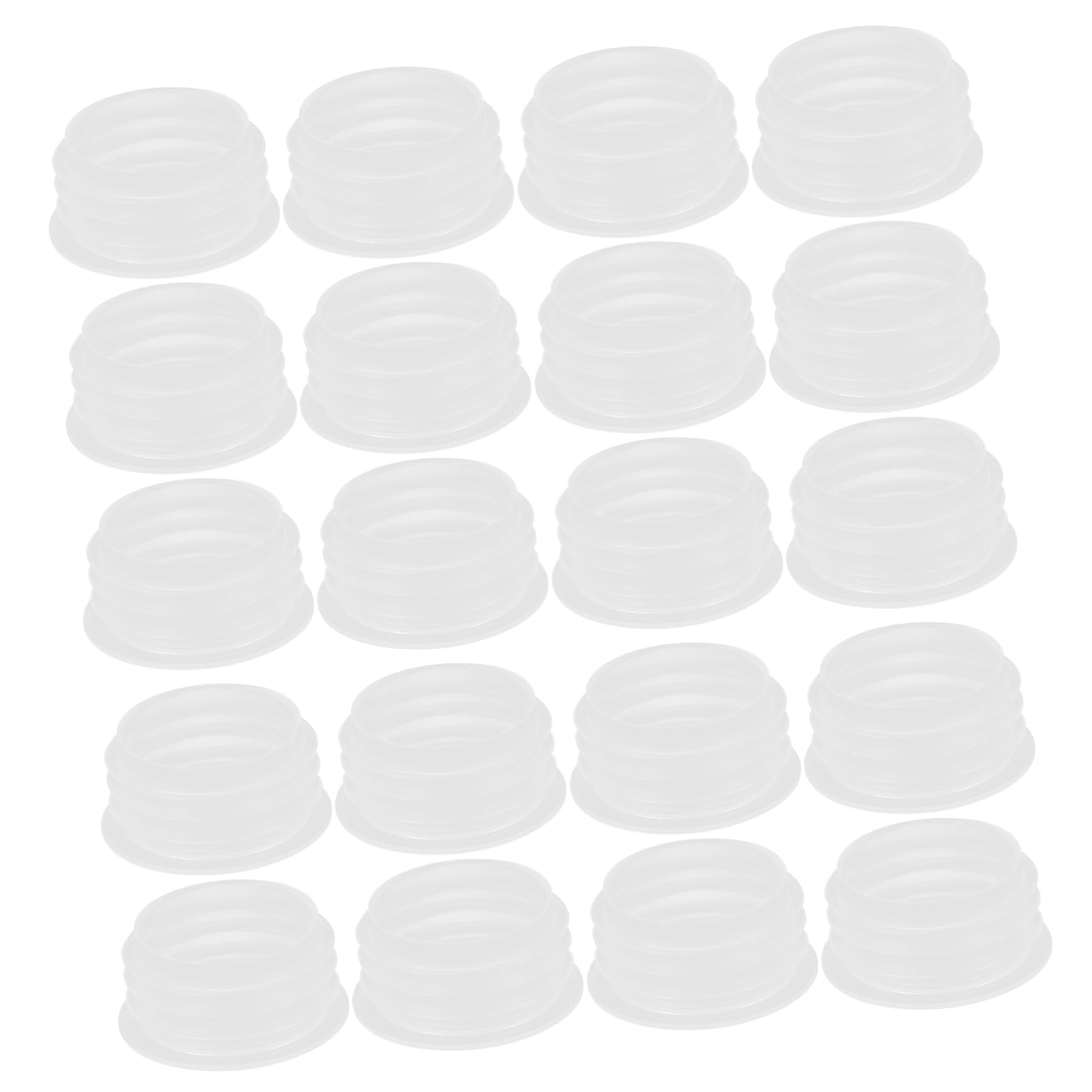 CIYODO Cork Caps for Water Bottle Lids 100pcs Hole Plugs for Salt Pepper Replacement Stoppers