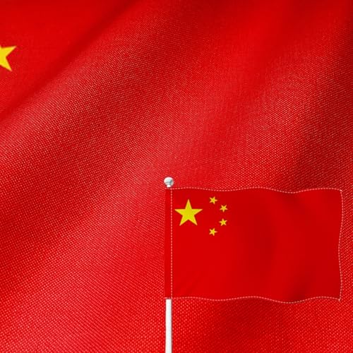 Drapeau de la Chine extérieur résistant pour célébration et décoration