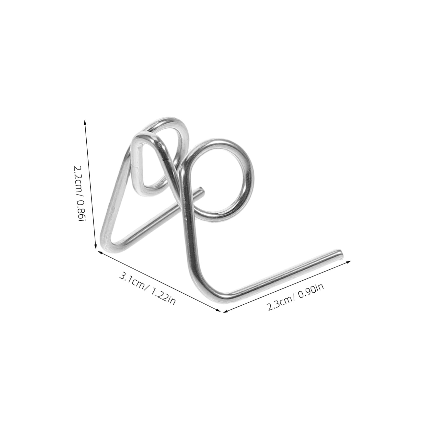 PRETYZOOM 5pcs Motorcycle Release Spring Tire s Clutch Pedal Return Spring Tire Screw Spring for Chain Tensioner Car Mushroom Nail Repair Tire Rim Repair Kit Silver