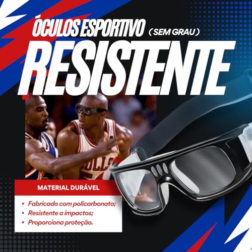 Óculos Esportivo Profissional Para Proteção Dos Olhos Contra Sujeita Poeira Viseira Anti Impacto Com
