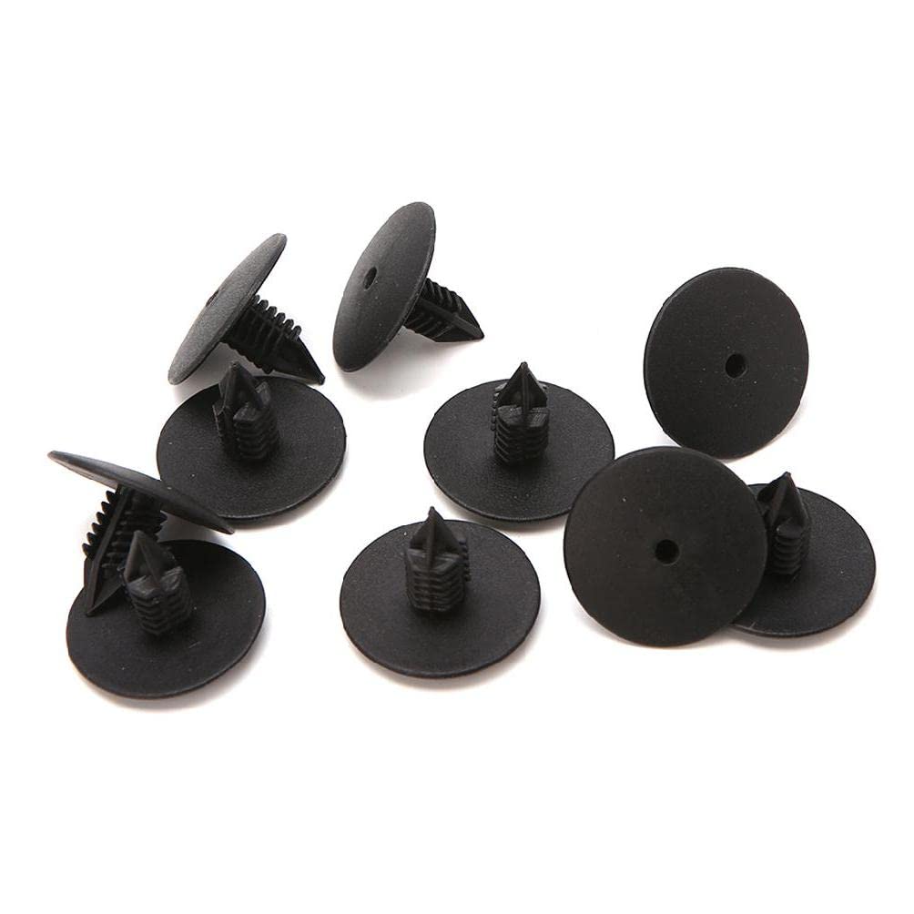 Clip Per Scudo Termico Renault | 10 Pezzi | Nere In Plastica | Compatibili Con Clio, Megane, Captur - Foto 4