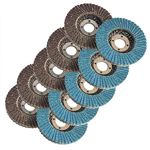 Disques de ponçage 75 mm grain 80 pour éliminer la rouille et ébavurer le bois