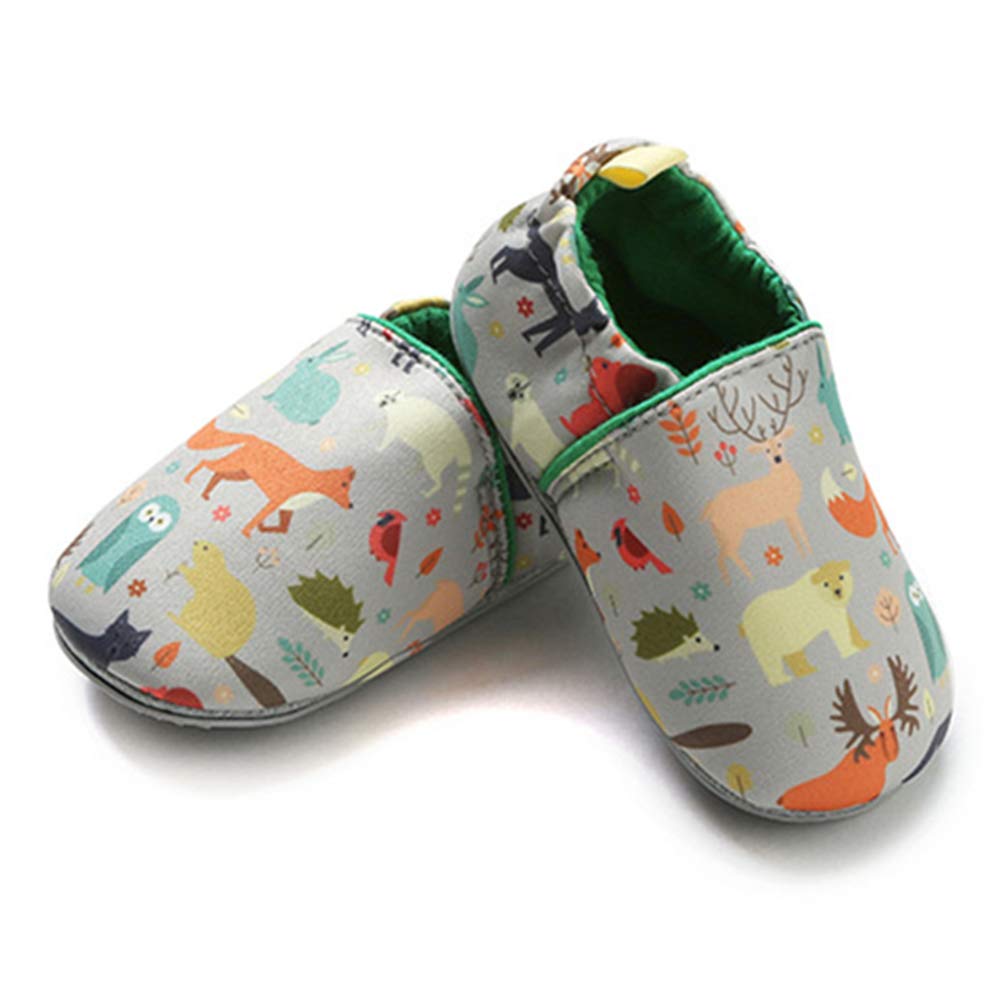 LAFEGEN Baby Boy Girl Walking Shoes Non Slip Soft Sole Infant Toddler Slipper Newborn Moccasins First Walker House Crib Sneaker Shoes