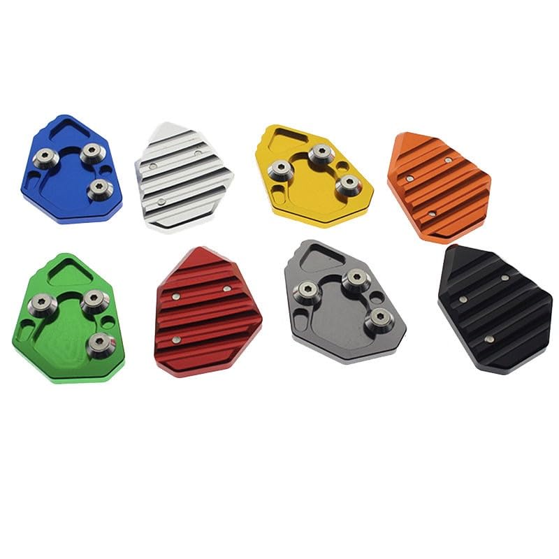 HILABEE Motorrad Seitenständer Verlängerung Für BMW K1300S/R 2009-2014 - Anti-Rutsch Schwarz