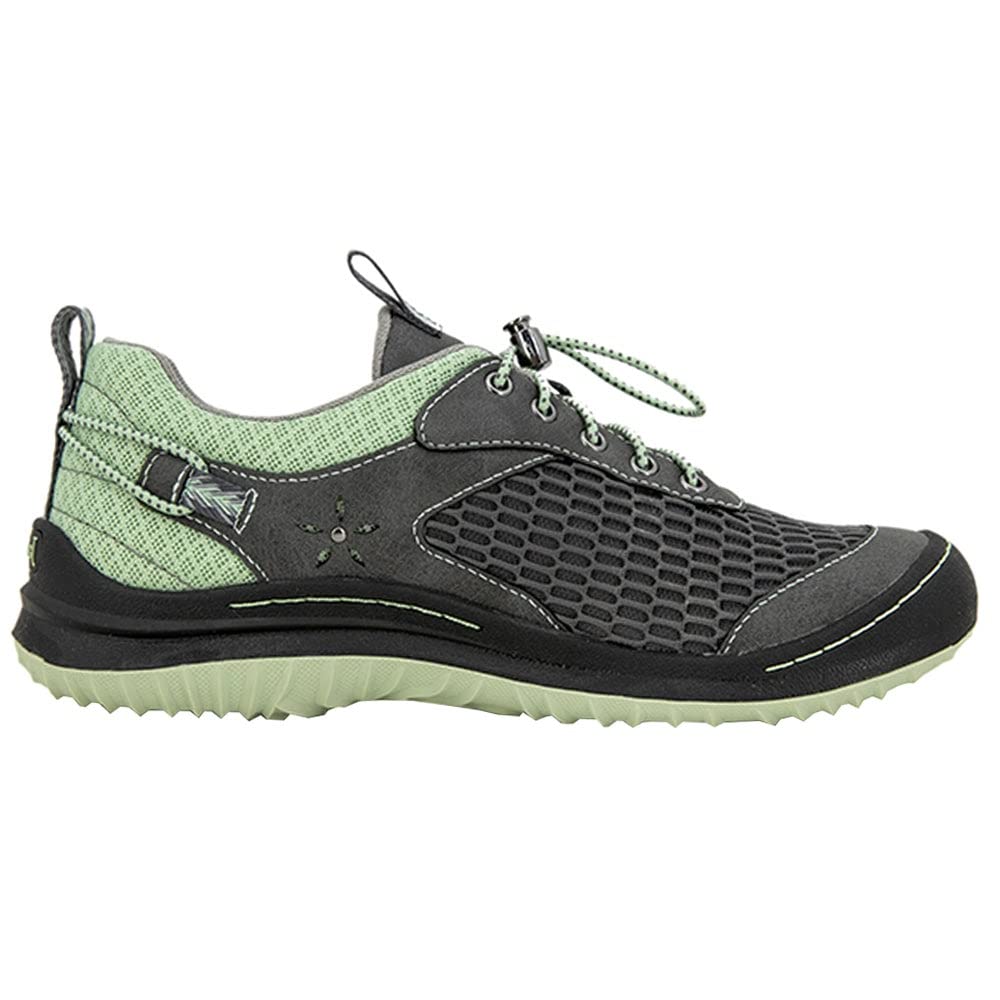 Jambu Sunset Eco Vegan Water Ready Charcoal/Mint 6 B (M)