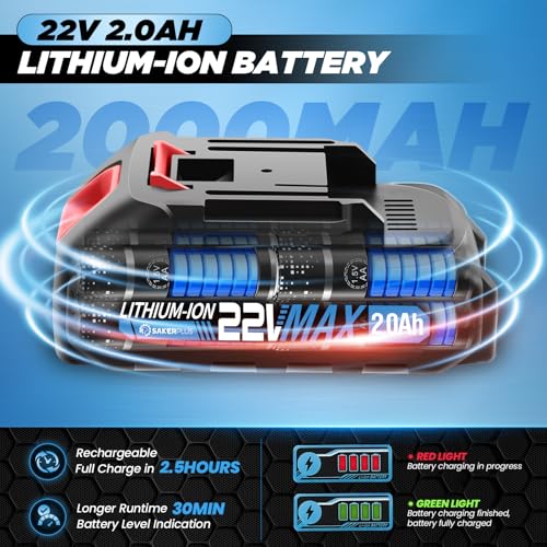 Sakerplus GJ66711-X50740-17-US Cordless Hedge Trimmer thumb #3