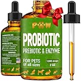 Liquid Probiotics for Dogs & Cats of All Ages | Dog Probiotics to Provide Digestion Balance | Prebiotic Blend for Harmonious Food Absorption | 3 Billion CFU | Herbal Flavor | 2 Oz