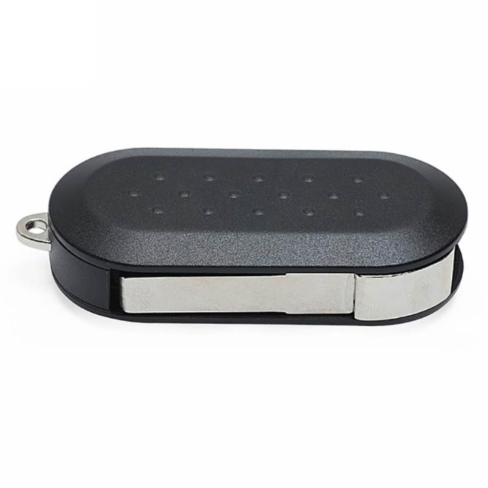Guscio Chiave auto a distanza Controllo remoto telecomando radiocomando portachiavi per Fiat MPV Bravo/Ducato 500 Doblo Qubo Grande Punto Citroen Jumper Peugeot Boxer 433.92 ID46