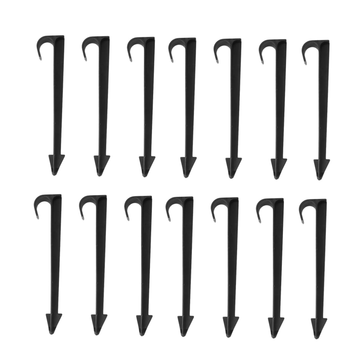 Abaodam 32Pcs Drip Irrigation Accessory Pipe Floor Inserted Rod Bracket for Pe Pipe Support Durable Bracing for Lawn and Garden Efficient Watering