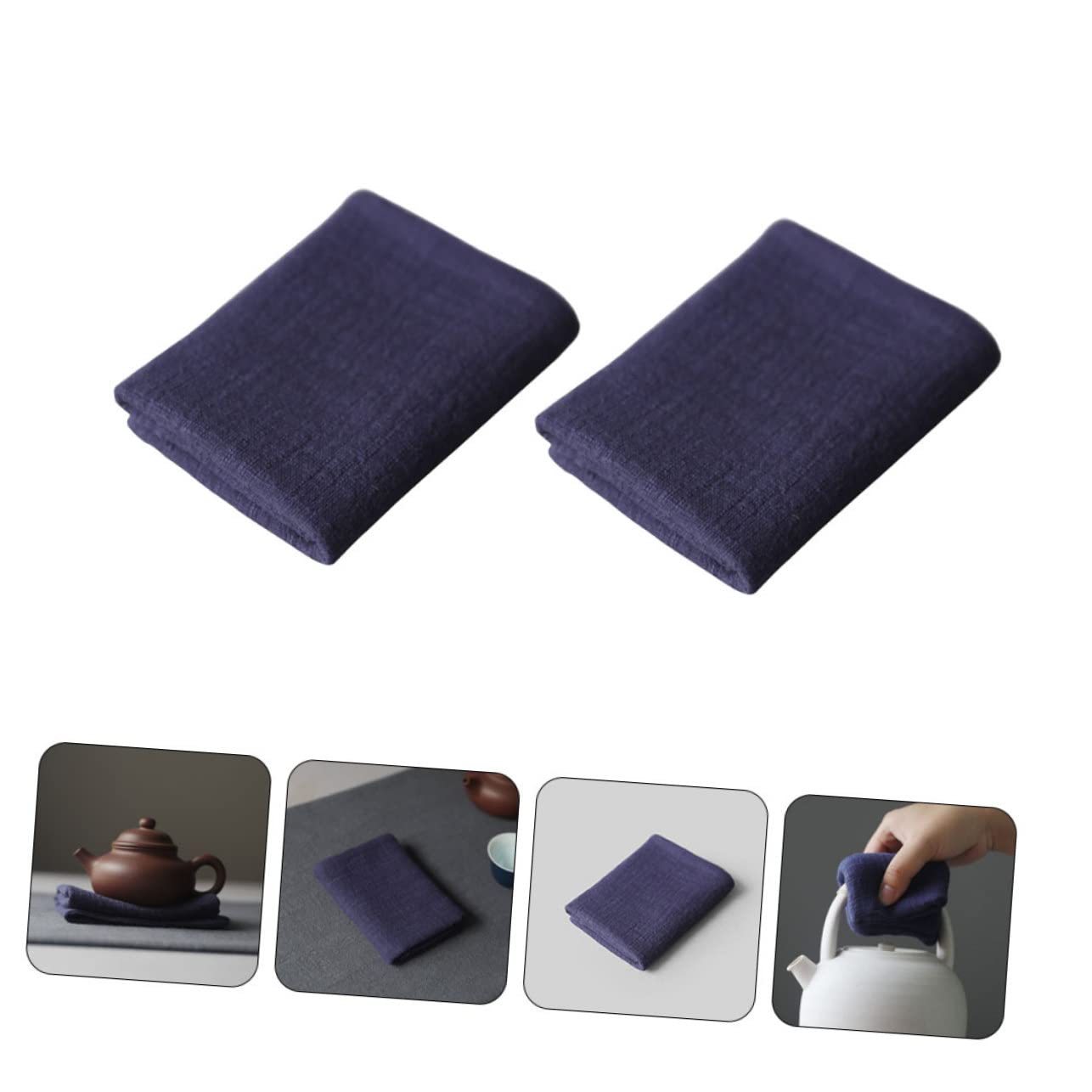 FRCOLOR 10 Piezas Paño De Cocina Paños De Cocina De Microfibra Trapos De Limpieza De Microfibra Paño para Lavar Platos Paños De Cocina Amarillos Trapo De Limpieza Sabana De Algodon Blue