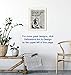 Banksy Rest Don't Quit - Unframed Dictionary Wall Art Print - Makes a Great Gift for Home Decor, Living Room, Bedroom - Ready to Frame (8X10) Vintage Photo - Girl with Bird