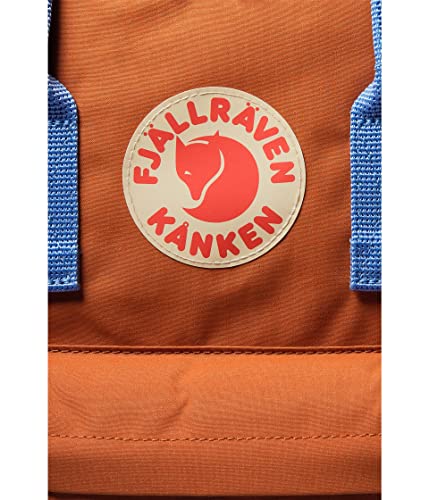 Fjällräven Kånken Backpack For Men, And Women - Lightweight Rugged Vinylon Fabric, Dual Top Handles With Snap Closure, And Classy Look Teracotta Brown/Ultramarine One Size One Size #TOP3