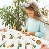 Cinrobiye 24 Set Fiesta DIY Keychain Craft Kit, Mexican Party Art Activity Set with Wooden Charms, Beads & Tassels, Cinco De Mayo Party Favors & Group Craft Game Supplies #3