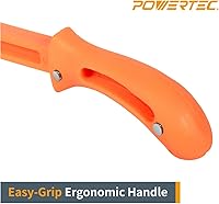 Vista 3 de POWERTEC Barra de empuje magnética. Se adapta a sierra de mesa, mesa de router, cepilladora. Agarre de mango de diseño ergonómico. El empujador