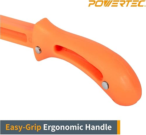 Miniatura 3 de POWERTEC Barra de empuje magnética. Se adapta a sierra de mesa, mesa de router, cepilladora. Agarre de mango de diseño ergonómico. El empujador de