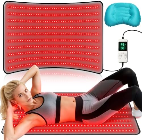 Medical Grade Red Light Therapy Mat for Body, FSA&HSA, 38" × 23.6...
