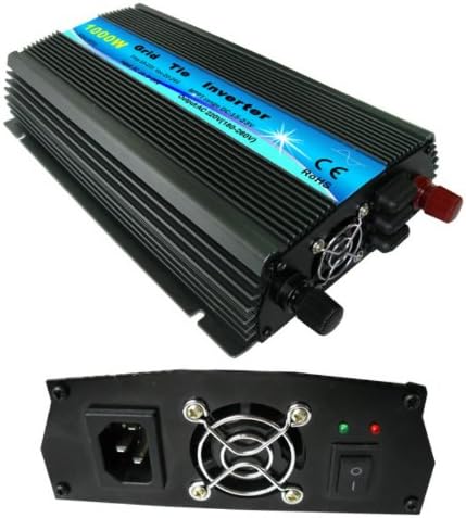 Joko 1000w Grid Tie Inverter (AC：90-140V DC: 20-40V Mppt:24-34VDC) for Solar Panel(vmp:24-30V, Voc:34-38V)