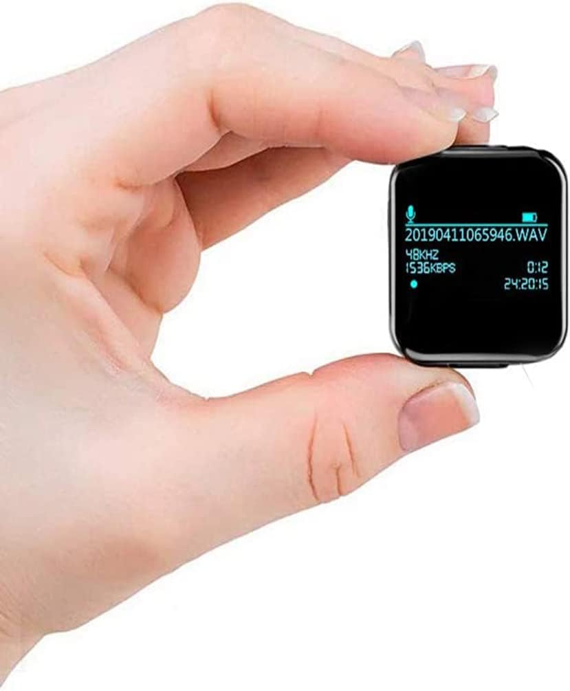Voice Recorder, Voice Activated Recorder with 1000hours Recording Storage, Portable Recording Device for Meetings Lectures Interviews Classes Concert, HD Recording Device (M8-16GB)