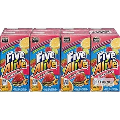 Five Alive Berry Citrus Juice Box (8-Pack) 6.7Oz {Imported from Canada}