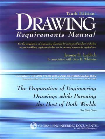 Drawing Requirements Manual (10th ed) (DRM) 1570530971 Book Cover