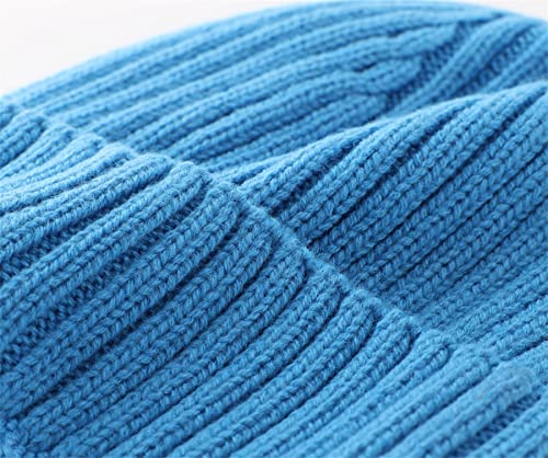 Image of Connectyle Fleece Lined Cuffed Beanie Hat for Men Women Knitted Winter Wool Beanies Skull Cap Warm Watch Hat