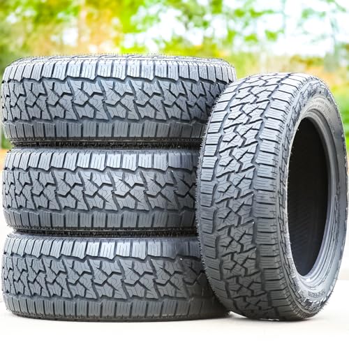 Set of 4 (FOUR) Landspider Rovertraxx X/T Truck/SUV All-Terrain Mud Off-Road Radial Tires-275/50R22 275/50/22 275/50-22 115V Load Range XL 4-Ply BSW Black Side Wall UTQG 600AA