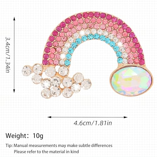 Image of Rhinestone Brooch Crystal Brooches for Women Pin Wedding Fashion Brooches Jewelry Accessories,Women Gift