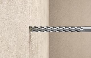 Fischer Kit 5 Punte Trapano D-SDX Quattro Taglienti, 5-6-8-10-12 mm, per Fori Definiti e Circolari su Muro e Pietra, Placca in Carburo di Tungsteno, attacco Cilindrico (non SDS)