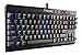 CORSAIR K65 LUX RGB Compact Mechanical Keyboard - USB Passthrough & Media Controls - Linear & Quiet - Cherry MX Red - RGB LED Backlit